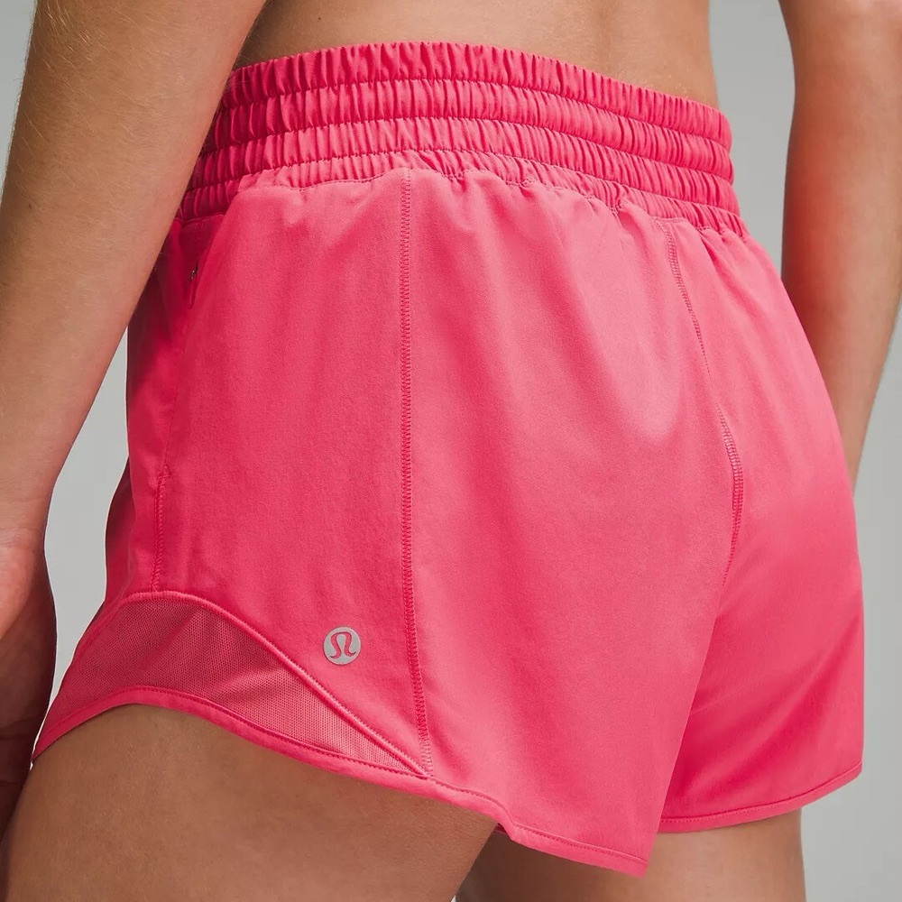Lululemon Women's Pink 2.5in Hottie Hot Athletic Shorts